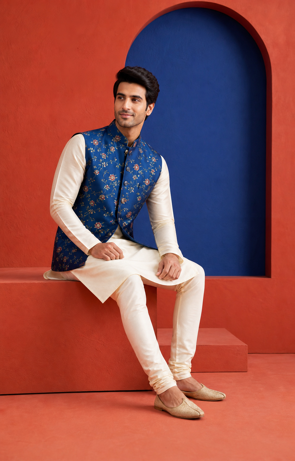 Kurta Pyjama with Jacket